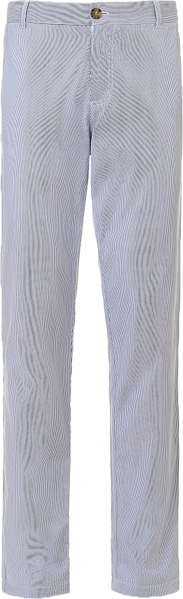 Брюки мужские Baon, цвет: синий. B797004_Deep Navy Striped. Размер XXL (54)B797004_Deep Navy Striped Брюки мужские Baon, цвет: синий. B797004_Deep Navy Striped. Размер XXL (54)B797004_Deep Navy StripedБрюки мужские Baon выполнены из натурального хлопка. Модель застёгивается на молнию и пуговицу. Пояс дополнен шлёвками для ремня. Сзади и по бокам имеются карманы.