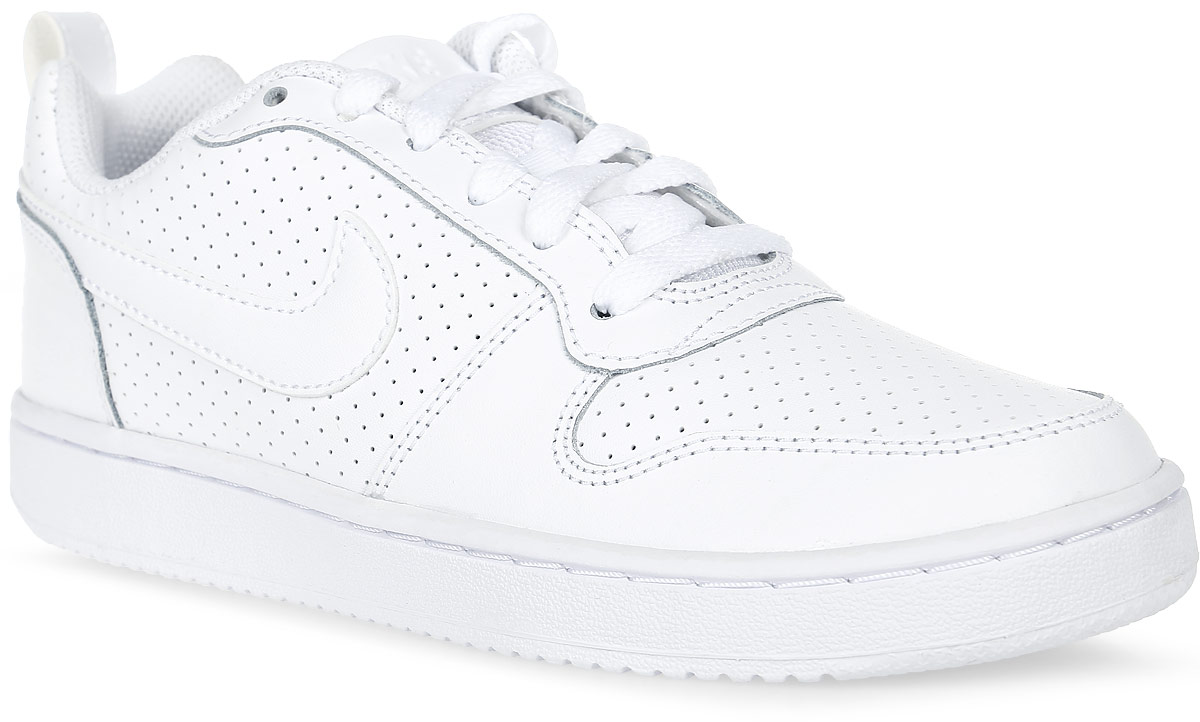Кроссовки мужские Nike Recreation Low, цвет: белый. 838937-111. Размер 8 (40,5)838937-111 Кроссовки мужские Nike Recreation Low, цвет: белый. 838937-111. Размер 8 (40,5)838937-111Мужские кроссовки Recreation от Nike выполнены из натуральной и искусственной кожи. Модель оформлена перфорацией, которая обеспечивает естественную вентиляцию. Подкладка и стелька из текстиля комфортны при движении. Резиновая подошва типа Cupsole усиливает поддержку и сцепление с поверхностью. Язычок из сетчатого материала повышает воздухопроницаемость.