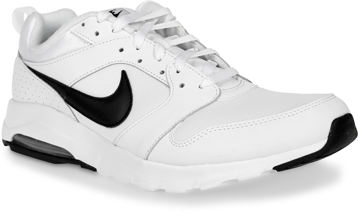Кроссовки для бега мужские Nike Am 16, цвет: белый, черный. 819798-100. Размер 10,5 (44)819798-100 Кроссовки для бега мужские Nike Am 16, цвет: белый, черный. 819798-100. Размер 10,5 (44)819798-100Кроссовки для бега Am 16 от Nike выполнены из текстиля, натуральной и искусственной кожи. Подкладка и стелька из текстиля комфортны при движении. Шнуровка надежно зафиксирует модель на ноге. Подошва дополнена рифлением. Абсолютный комфорт и гибкость достигаются благодаря видимой вставке Max Air под пяткой и эластичными желобкам в средней части стопы.