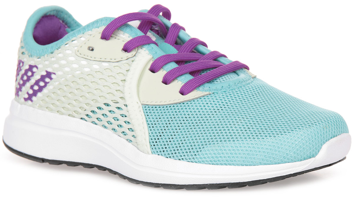 Кроссовки для девочки adidas Durama 2 k, цвет: белый, голубой, фиолетовый. BA7411. Размер 4 (36)BA7411 Кроссовки для девочки adidas Durama 2 k, цвет: белый, голубой, фиолетовый. BA7411. Размер 4 (36)BA7411Детские беговые кроссовки, в которых юным чемпионам будет удобно в течение всего дня. Промежуточная подошва из пенного материала cloudfoam поглощает ударные нагрузки, смягчая каждый шаг и прыжок. Сетчатый верх хорошо вентилирует подвижные ножки. Цепкая резиновая подошва прослужит долгое время.