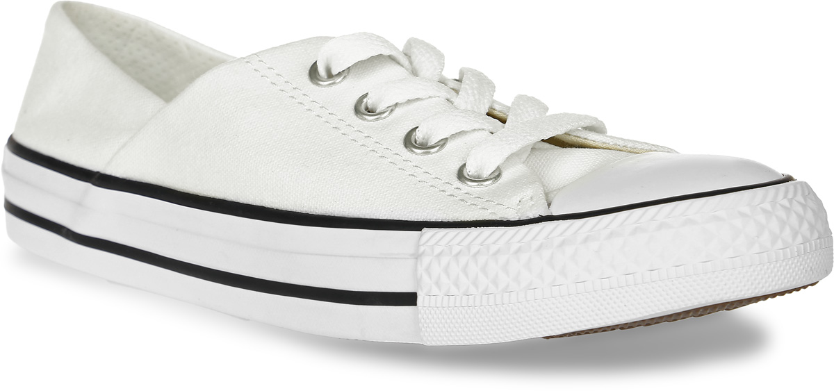 Кеды женские Converse Chuck Taylor All Star Coral, цвет: белый. 555901. Размер 5,5 (36)555901 Кеды женские Converse Chuck Taylor All Star Coral, цвет: белый. 555901. Размер 5,5 (36)555901Стильные женские кеды Chuck Taylor All Star Coral от Converse созданы для тех, кто предпочитает оригинальный дизайн и непревзойденное качество. Кеды выполнены из плотного текстиля и оформлены декоративной прострочкой. Мыс защищен резиновой накладкой. Классическая шнуровка надежно фиксирует обувь на ноге. Стелька и подкладка из мягкого текстиля комфортны при ходьбе. Подошва исполнена из износостойкой резины. Рифление на подошве обеспечивает идеальное сцепление с любыми поверхностями. Эффектные кеды помогут вам создать яркий, динамичный образ.