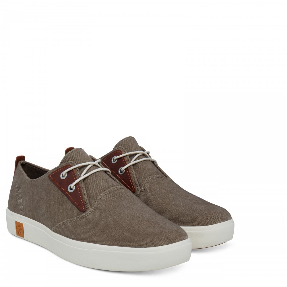 Кеды мужские Timberland Amherst Plain Toe Canvas, цвет: хаки. TBLA1G7FW. Размер 9,5 (42,5)TBLA1G7FW Кеды мужские Timberland Amherst Plain Toe Canvas, цвет: хаки. TBLA1G7FW. Размер 9,5 (42,5)TBLA1G7FWМужские кеды Timberland Amherst Plain Toe Canvas выполнены из канваса. Модель на классической шнуровке. Берцы дополнены кожаными накладками. Подкладка и стелька с технологией Ortholite изготовлены из текстиля. Технология Sensorflex обеспечивает максимальный комфорт. Резиновая подошва оснащена рифлением.