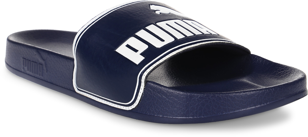 Шлепанцы мужские Puma Leadcat, цвет: темно-синий. 36026302. Размер 9 (42)36026302 Шлепанцы мужские Puma Leadcat, цвет: темно-синий. 36026302. Размер 9 (42)36026302Сланцы Leadcat имеют подошву с амортизирующими вкладками, повторяющими очертания стопы, что делает их особенно комфортными и безопасными. Широкий ремень, закрывающий стопу в подъёме, имеет оригинальную конструкцию, отлично удерживающую ногу, и специальное покрытие во избежание натирания кожи. В этих сланцах вам всегда будет удобно!