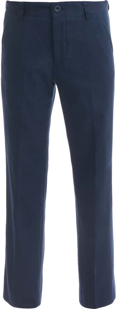 Брюки для мальчика Button Blue, цвет: темно-синий. 217BBBS63011000. Размер 152, 12 лет217BBBS63011000 Брюки для мальчика Button Blue, цвет: темно-синий. 217BBBS63011000. Размер 152, 12 лет217BBBS63011000Школьные брюки от Button Blue - основа повседневного гардероба ученика. Брюки для школы практичны, хорошо сидят, не мешают свободе движений, обеспечивая ежедневный комфорт.Брюки с карманами застегиваются на молнию и пуговицу и дополнены шлевками для ремня.