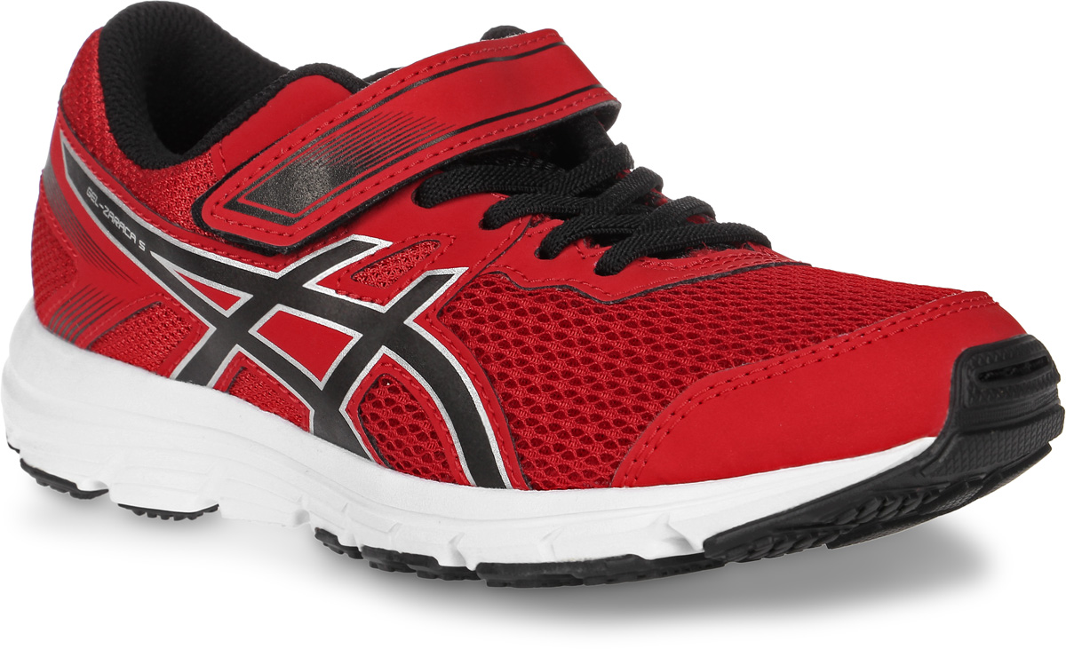 Кроссовки детские Asics Gel-Zaraca 5 Ps, цвет: красный. C636N-2390. Размер K12 (28,5)C636N-2390 Кроссовки детские Asics Gel-Zaraca 5 Ps, цвет: красный. C636N-2390. Размер K12 (28,5)C636N-2390Детские беговые кроссовки, легкие словно пушинка, — отличный вариант для спортплощадки, школы и встреч с друзьями. Невероятно легкие детские кроссовк иAsics Gel-Zaraca 5 Ps дарят ребенку возможность быть настолько активным, насколько ему этого хочется. Подчеркнуто минималистский дизайн сочетается с низким профилем с амортизацией для естественного бега. Серия гибкой обуви Zaraca выдержала испытание временем. Естественные движения ног в легкой и удобной обуви. Поддержка каждого шага благодаря амортизации GEL в задней части подошвы.