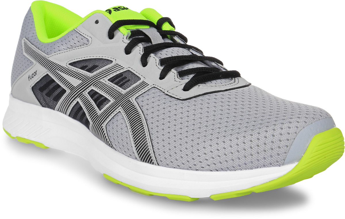 Кроссовки для бега мужские Asics Fuzor, цвет: серый. T6H4N-9690. Размер 9H (42)T6H4N-9690 Кроссовки для бега мужские Asics Fuzor, цвет: серый. T6H4N-9690. Размер 9H (42)T6H4N-9690Выберите стиль, который позволит вам отлично выглядеть и использовать все преимущества спортивной обуви. Эти легкие беговые кроссовки для мужчин обеспечивают комфорт за счет дышащего сетчатого верха. Кроссовки Asics Fuzor одинаково хорошо выглядят и работают на тротуарах города и на пересеченной местности. Дышащая сетка для чувства прохлады. Комфорт каждодневных пробежек благодаря легкой амортизации.