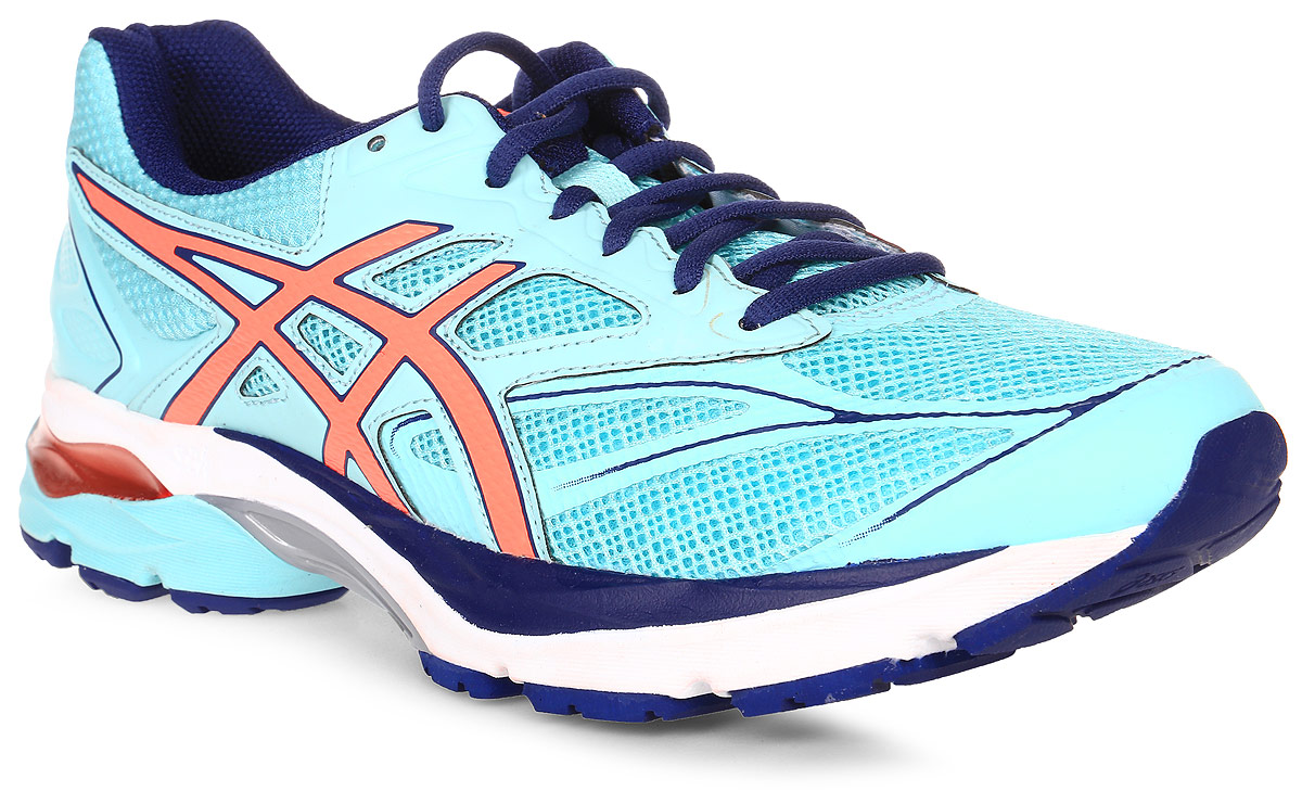 Кроссовки для бега женские Asics Gel-Pulse 8, цвет: голубой. T6E6N-6706. Размер 7H (37,5)T6E6N-6706 Кроссовки для бега женские Asics Gel-Pulse 8, цвет: голубой. T6E6N-6706. Размер 7H (37,5)T6E6N-6706Пробегайте любимые маршруты быстрее в удобных кроссовках Asics Gel-Pulse 8. Эти женские беговые кроссовки имеют амортизацию в задней и передней части подошвы и смягчают каждое приземление стопы. Вашей ноге легче и приятнее отталкиваться от земли благодаря средней подошве Super SpEVA с отличной отдачей, что позволяет бегать быстрее и эффективнее. Невероятный комфорт благодаря упругой средней подошве и видимой амортизационной прослойке GEL. Высокая эффективность бега благодаря гибким бороздкам, направляющим каждое движение ноги. Спокойный и комфортный бег благодаря прекрасной отдаче от средней подошвы Super SpEVA.