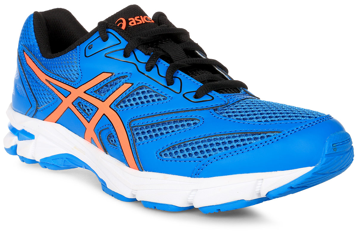 Кроссовки детские Asics Gel-Pulse 8 Gs, цвет: синий. C625N-4330. Размер 1 (31)C625N-4330 Кроссовки детские Asics Gel-Pulse 8 Gs, цвет: синий. C625N-4330. Размер 1 (31)C625N-4330Легкие и прочные детские кроссовки Asics Gel-Pulse 8 Gs готовы ко всему - будь то пробежки или игры на площадке. Эта модель идеально подходит для детей: прочность гарантируют износостойкая подошва и высококачественный материал средней подошвы. Верхний слой, особо прочные вставки и износостойкий носок не пострадают от бурной деятельности ребенка. Комфорт благодаря амортизации GEL. Скорость благодаря легкости модели, которая не ощущается на ноге. Видимость в темноте благодаря светоотражающему принту 3M на пятке.