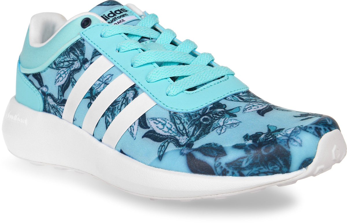 Кроссовки женские adidas Cloudfoam Race W, цвет: голубой. AW3844. Размер 5,5 (37,5)AW3844 Кроссовки женские adidas Cloudfoam Race W, цвет: голубой. AW3844. Размер 5,5 (37,5)AW3844Аккуратные современные кроссовки Adidas Cloudfoam Race W в беговом стиле. Легкая женская модель с двухцветным сетчатым верхом. Гладкие три полоски подчеркивают модный образ. Мягкая стелька и промежуточная подошва cloudfoam делают каждый шаг комфортнее. Классическая шнуровка надежно фиксирует обувь на ноге.