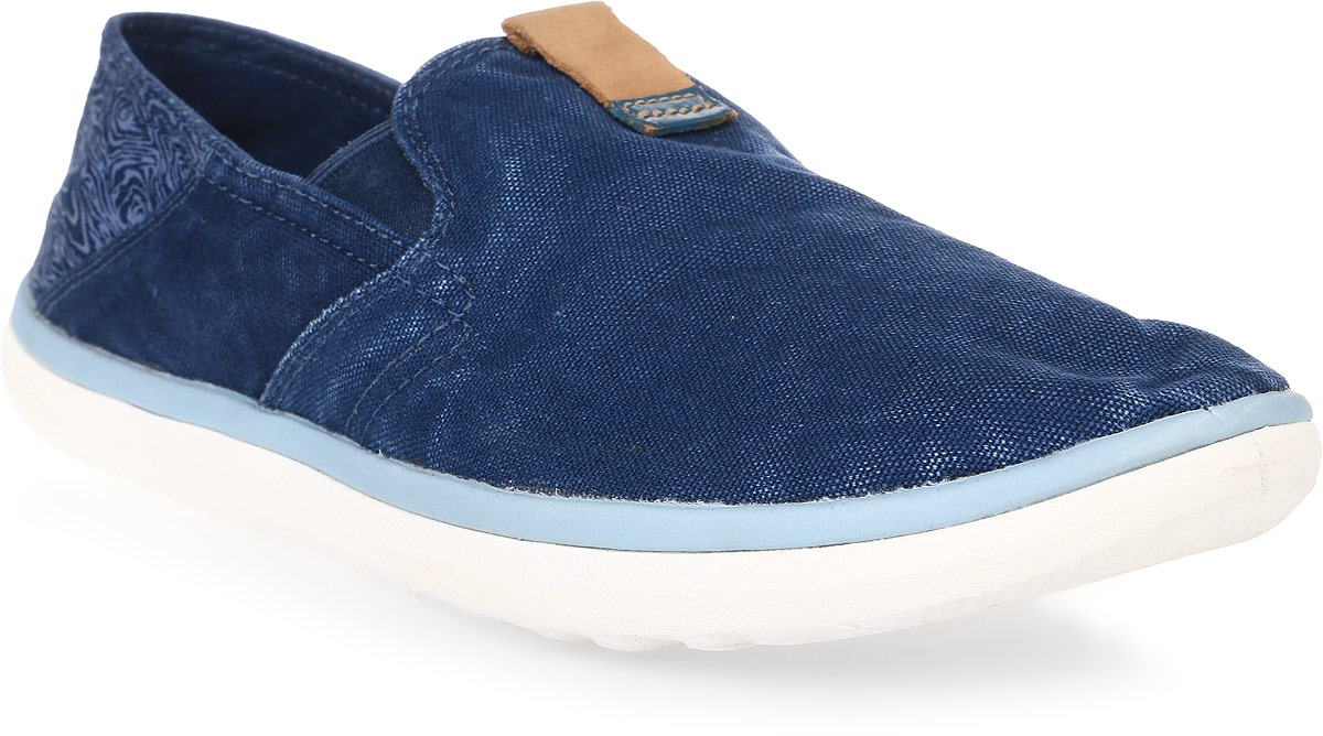 Слипоны мужские Merrell Duskair Moc, цвет: синий. 71199. Размер 11 (45)71199 Слипоны мужские Merrell Duskair Moc, цвет: синий. 71199. Размер 11 (45)71199Мужские летние слипоны от Merrell подходят для активного отдыха. Верх выполнен из канваса с элементами из натуральной кожи. Промежуточная подошва, формованная под давлением из EVA с технологией M Select MOVE, обеспечивает дополнительный комфорт стопы при движении. Подошва обеспечивает отличное сцепление с различными видами поверхностей.
