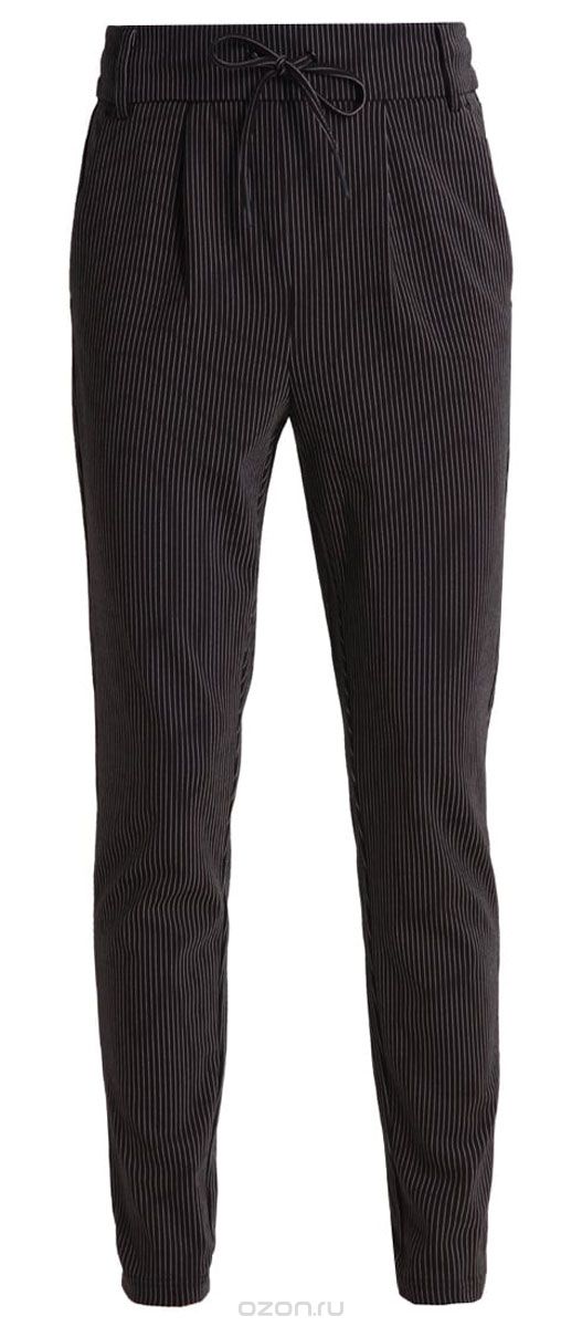 Брюки женские Only, цвет: черный. 15136433_Black. Размер XL-34 (50/52-34)15136433_Black Брюки женские Only, цвет: черный. 15136433_Black. Размер XL-34 (50/52-34)15136433_BlackЖенские брюки Only зауженного кроя. Модель выполнена из плотного трикотажа. Застежка на шнуровке.