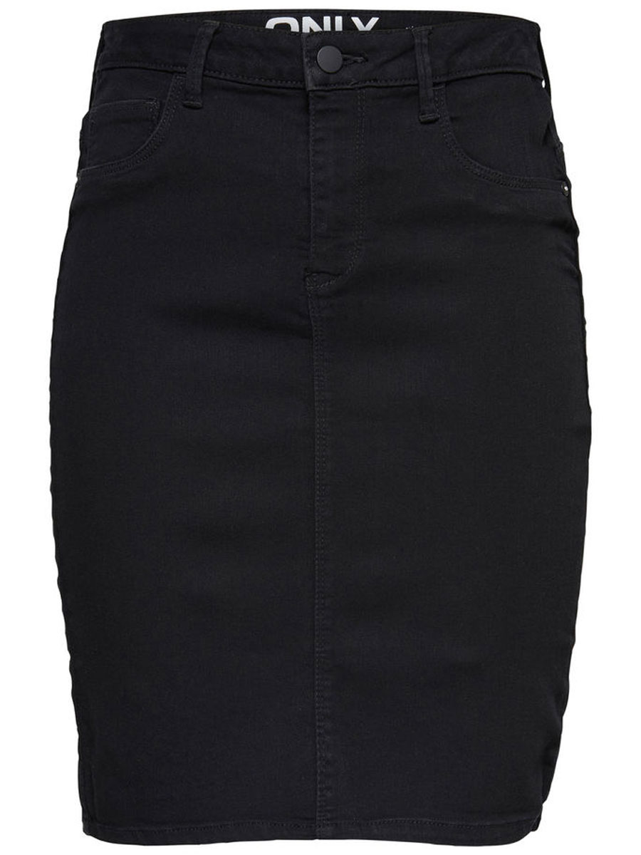Юбка женская Only, цвет: черный. 15135040_Black. Размер L (48)15135040_Black Юбка женская Only, цвет: черный. 15135040_Black. Размер L (48)15135040_BlackСтильная женская юбка Only, изготовлена из высококачественного материала, создана для модных и смелых девушек.Модель на застежке-молнии и пуговице оформлена спереди двумя втачными карманами. Сзади - двумя накладными карманами. На поясе имеются шлевки для ремня.В этой модной юбке вы будете чувствовать себя уверенно, оставаясь в центре внимания.