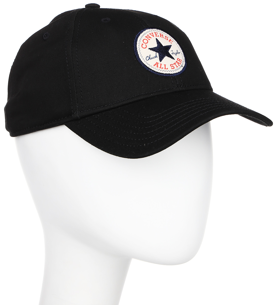 Бейсболка Converse Core Cap, цвет: черный. 526560. Размер универсальный526560 Бейсболка Converse Core Cap, цвет: черный. 526560. Размер универсальный526560Стильная бейсболка Converse идеально подойдет для прогулок, занятий спортом и отдыха. Бейсболка, выполненная из 100% хлопка, надежно защитит вас от солнца и ветра. Модель имеет классическую конструкцию из шести панелей и специальные вентиляционные отверстия. Изделие оформлено вышивкой с логотипом бренда. Объем бейсболки регулируется при помощи хлястика с пряжкой