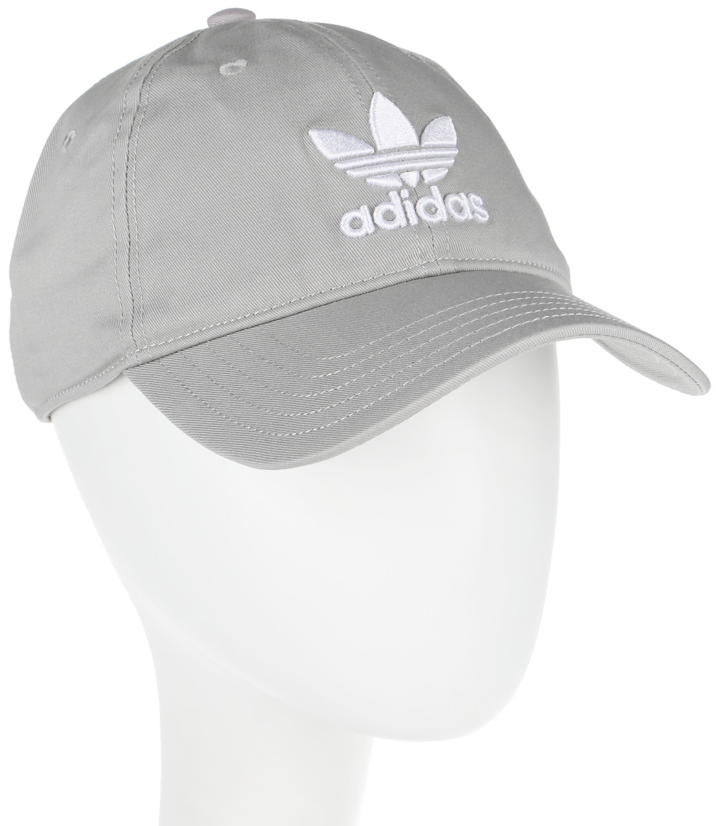 Бейсболка adidas Trefoil Cap, цвет: серый. BK7282. Размер 58/60BK7282 Бейсболка adidas Trefoil Cap, цвет: серый. BK7282. Размер 58/60BK7282Бейсболка adidas Trefoil Cap выполнена из полиэстера и хлопка. Модель с изогнутым козырьком оформлена логотипом бренда.