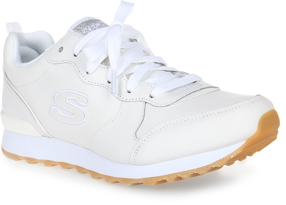 Кроссовки женские Skechers Og 85 - Street Sneak, цвет: белый. 113-WHT. Размер 8 (39)113-WHT Кроссовки женские Skechers Og 85 - Street Sneak, цвет: белый. 113-WHT. Размер 8 (39)113-WHTСтильные легкие женские кроссовки Skechers подходят как для занятий спортом, так и для повседневных прогулок. Верх модели выполнен из натуральной кожи. Классическая шнуровка надежно зафиксирует модель на стопе. Внутренняя отделка исполнена из мягкого текстиля. Гибкая анатомическая подошва имеет рельефный протектор, который обеспечивает надежное сцепление с поверхностью.В таких кроссовках вашим ногам будет комфортно и уютно. Они подчеркнут ваш стиль и индивидуальность!