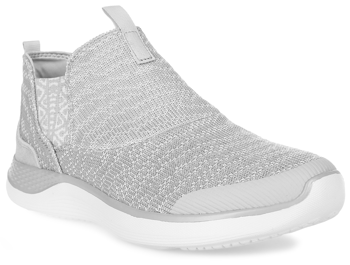 Кроссовки женские Skechers Knit Chelsea Slip On, цвет: серый. 23351-GYW. Размер 7 (37,5)23351-GYW Кроссовки женские Skechers Knit Chelsea Slip On, цвет: серый. 23351-GYW. Размер 7 (37,5)23351-GYWСтильные легкие женские кроссовки Skechers, подходят как для занятий спортом, так и для повседневных прогулок. Верх модели выполнен из дышащего текстиля. Благодаря эластичным вставкам кроссовки легко надевать. Внутренняя отделка исполнена из мягкого текстиля. Гибкая анатомическая подошва имеет рельефный протектор, который обеспечивает надежное сцепление с поверхностью.В таких кроссовках вашим ногам будет комфортно и уютно. Они подчеркнут ваш стиль и индивидуальность!