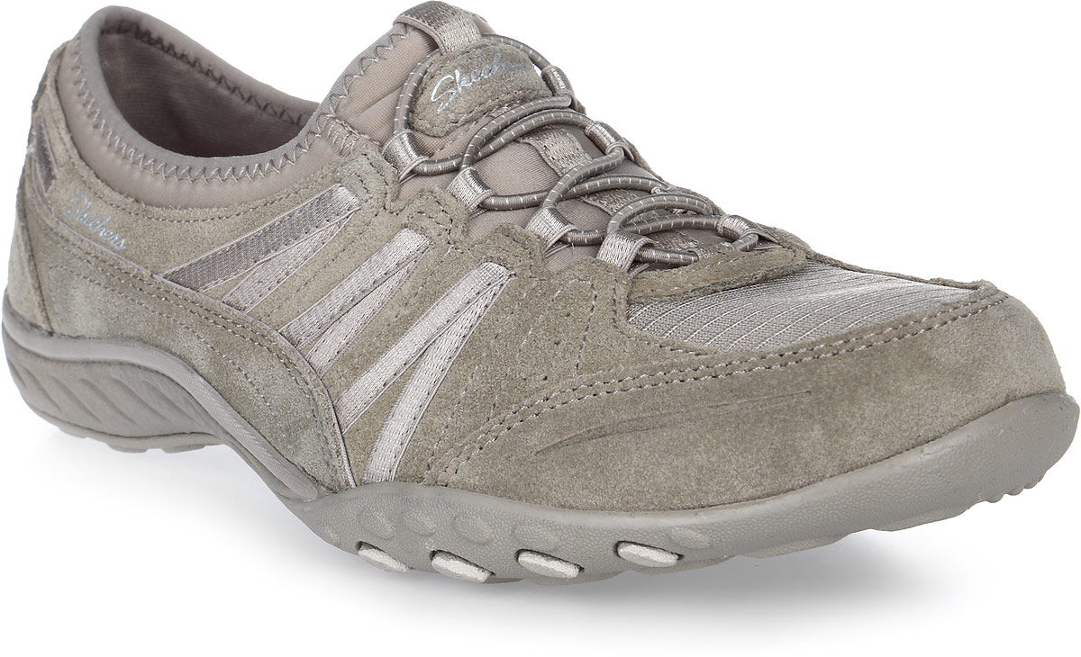 Кроссовки женские Skechers Breathe-Easy, цвет: бежевый. 23020-TPE. Размер 6 (36)23020-TPE Кроссовки женские Skechers Breathe-Easy, цвет: бежевый. 23020-TPE. Размер 6 (36)23020-TPEСтильные легкие женские кроссовки Skechers подходят как для занятий спортом, так и для повседневных прогулок. Верх модели выполнен из дышащего текстиля и натуральной кожи. Шнуровка надежно зафиксирует модель на стопе. Внутренняя отделка исполнена из мягкого текстиля. Гибкая анатомическая подошва имеет рельефный протектор, который обеспечивает надежное сцепление с поверхностью.В таких кроссовках вашим ногам будет комфортно и уютно. Они подчеркнут ваш стиль и индивидуальность!