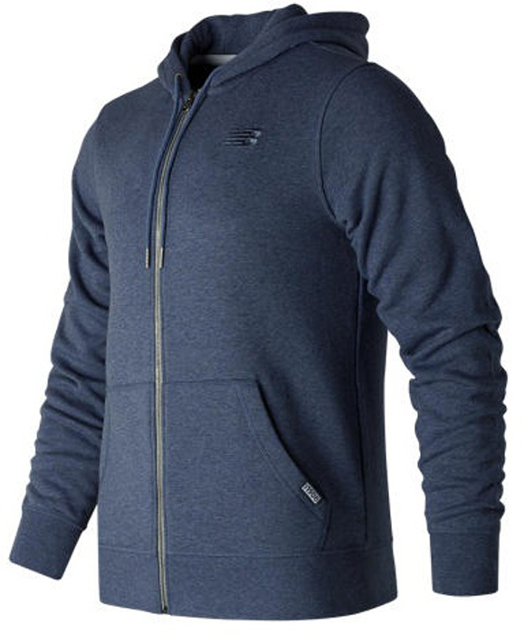 Худи мужское New Balance Classic Full Zip Hoody, цвет: синий. MJ63550/DPE. Размер L (48/50)MJ63550/DPE Худи мужское New Balance Classic Full Zip Hoody, цвет: синий. MJ63550/DPE. Размер L (48/50)MJ63550/DPEХуди мужское Classic Full Zip Hoody от New Balance выполнен из мягкого трикотажа, махровая внутренняя отделка. Имеет капюшон с кулиской, застежка на молнию, длинные рукава, боковые карманы без застежки.