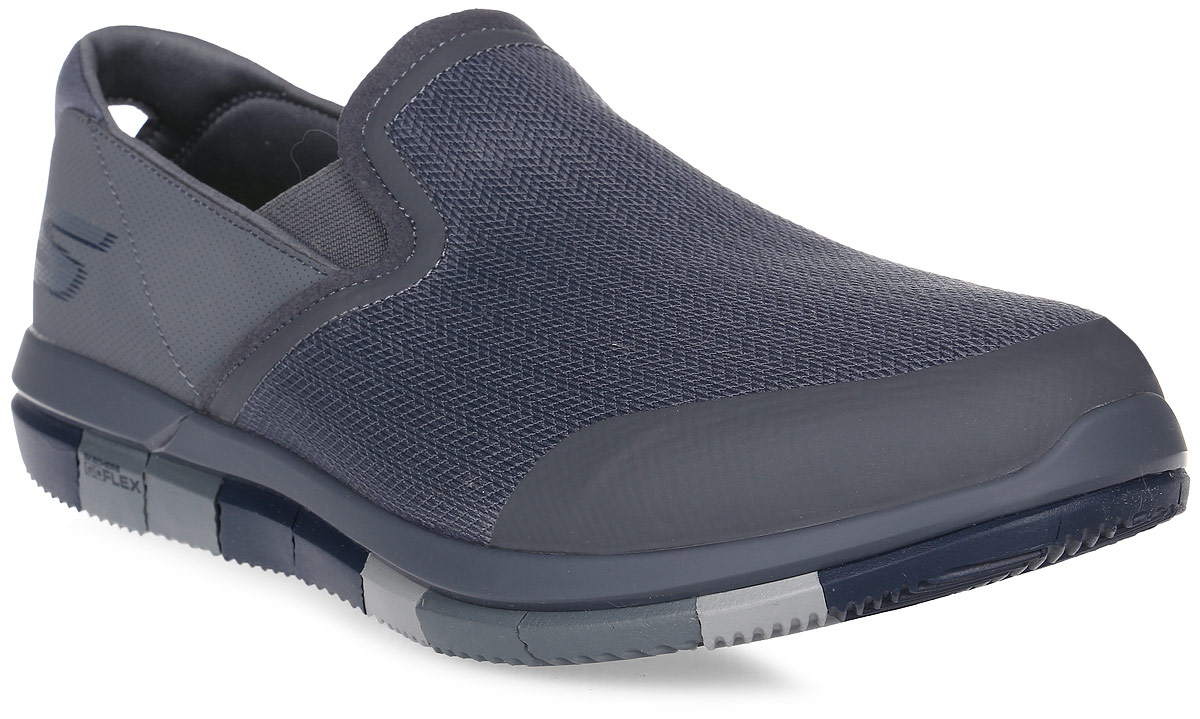 Кроссовки мужские Skechers Go Flex, цвет: серый. 54010-CCNV. Размер 9,5 (43)54010-CCNV Кроссовки мужские Skechers Go Flex, цвет: серый. 54010-CCNV. Размер 9,5 (43)54010-CCNVСтильные мужские кроссовки Skechers отлично подойдут для активного отдыха и повседневной носки. Верх модели выполнен из текстиля. Благодаря эластичным вставкам на подъеме их легко кроссовки легко надевать. Подошва обеспечивает легкость и естественную свободу движений. Мягкие и удобные, кроссовки превосходно подчеркнут ваш спортивный образ и подарят комфорт.