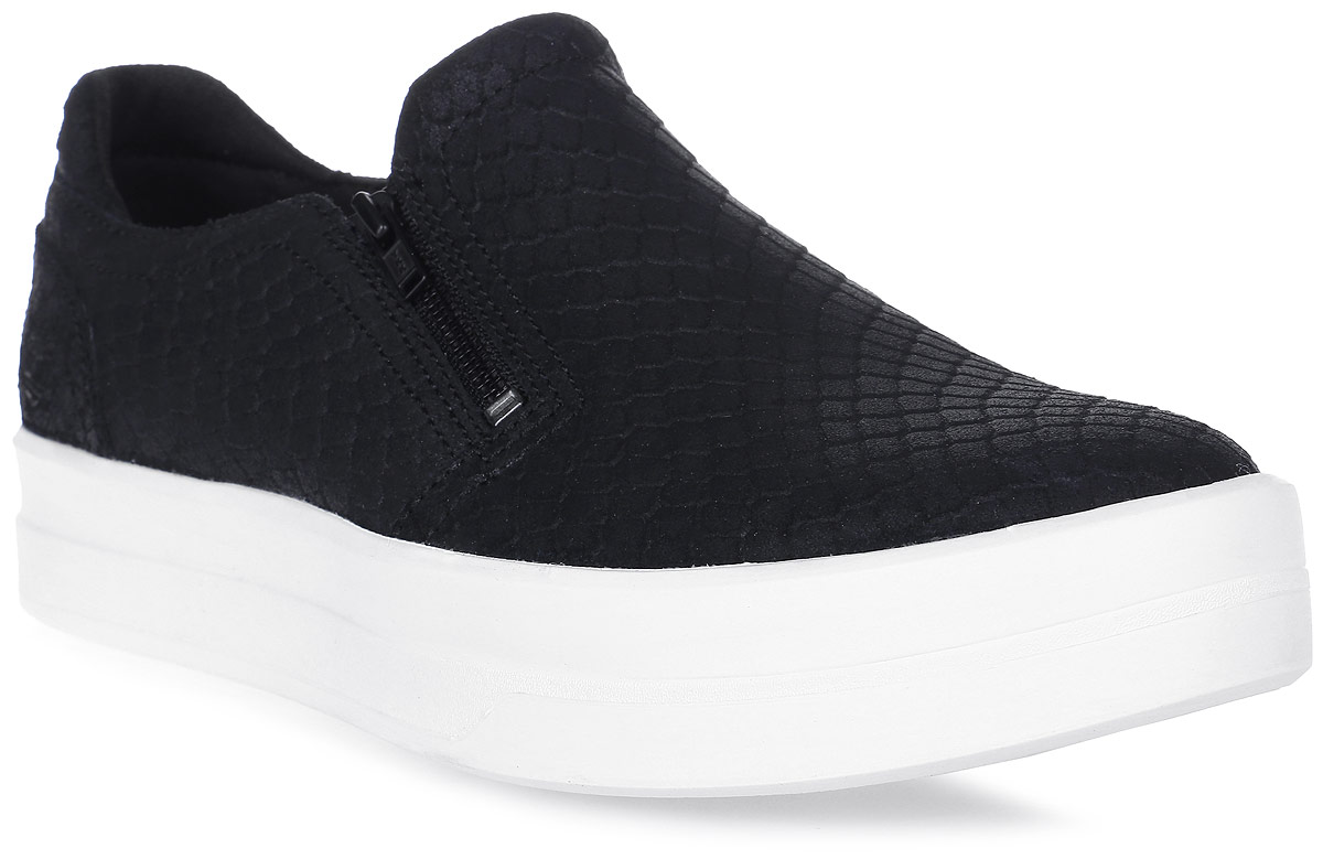 Слипоны женские Timberland Mayliss Slip-On, цвет: черный. TBLA1GSHW. Размер 8,5 (38,5)TBLA1GSHW Слипоны женские Timberland Mayliss Slip-On, цвет: черный. TBLA1GSHW. Размер 8,5 (38,5)TBLA1GSHWСлипоны женские Mayliss Slip-On выполнены из натуральной замши с оригинальным тиснением. Боковые стороны дополнены металлическими молниями. Подкладка и стелька изготовлены из прочного текстиля. Резиновая подошва оснащена рифлением.