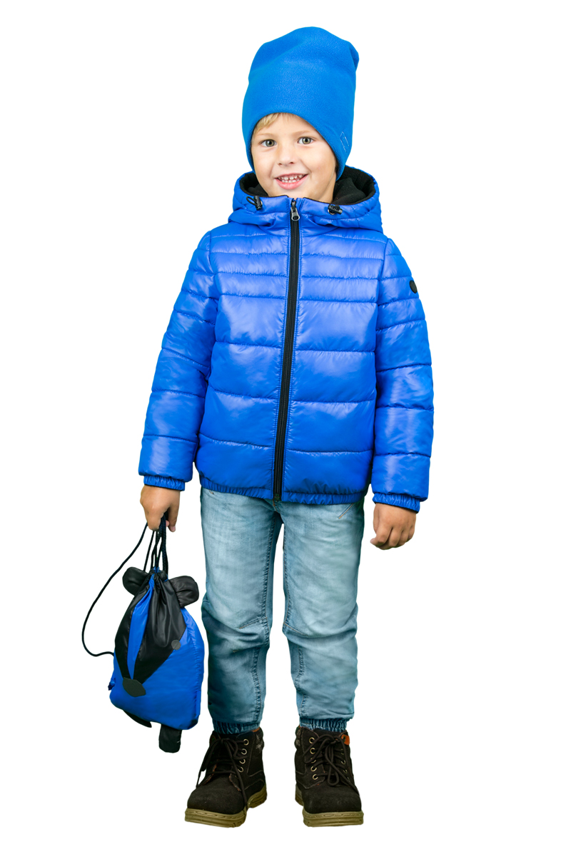 Куртка для мальчика Boom!, цвет: синий. 70468_BOU_вар.1. Размер 110, 5-6 лет70468_BOU_вар.1 Куртка для мальчика Boom!, цвет: синий. 70468_BOU_вар.1. Размер 110, 5-6 лет70468_BOU_вар.1Куртка для мальчика Boom! выполнена из полиэстера и дополнена мягкой и теплой подкладкой с добавлением флиса. Куртка застегивается на удобную застежку-молнию. Капюшон в объеме регулируется при помощи скрытого эластичного шнурка со стопперами. Рукава и низ изделия дополнены эластичной резинкой. По бокам куртка дополнена двумя кармашками.