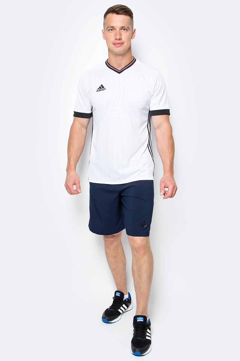 Шорты мужские adidas D2M Wvn Shor, цвет: синий. BP8107. Размер L (52/54)BP8107 Шорты мужские adidas D2M Wvn Shor, цвет: синий. BP8107. Размер L (52/54)BP8107Мужские спортивные шорты adidas D2M Wvn Shor из отводящей влагу ткани сохраняют ощущение сухости и комфорта во время напряженных тренировок. Ткань с технологией climalite быстро и эффективно отводит влагу с поверхности кожи, поддерживая комфортный микроклимат.