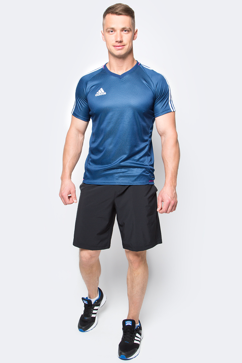 Шорты мужские adidas Essex Short, цвет: черный. B45800. Размер XL (56/58)B45800 Шорты мужские adidas Essex Short, цвет: черный. B45800. Размер XL (56/58)B45800Шорты мужские adidas Essex Short выполнены из полиэстера с добавлением эластана. Прекрасно подходят для интенсивных тренировок.