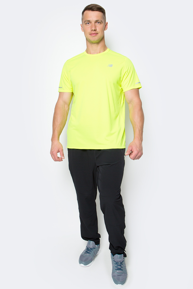 Футболка мужская New Balance Ice Ss Tee, цвет: салатовый. MT63223/HIL. Размер L (48/50)MT63223/HIL Футболка мужская New Balance Ice Ss Tee, цвет: салатовый. MT63223/HIL. Размер L (48/50)MT63223/HILФутболка мужскаяIce Ss Te от спортивного бренда New Balance, выполнена из ткани, сохраняющей оптимальную температуру тела и способствующей выведению влаги наружу. Атлетическое прилегание. В зоне подмышки расположена ластовица, для более свободных движений.Сохраните комфорт даже во время самой интенсивной тренировки!