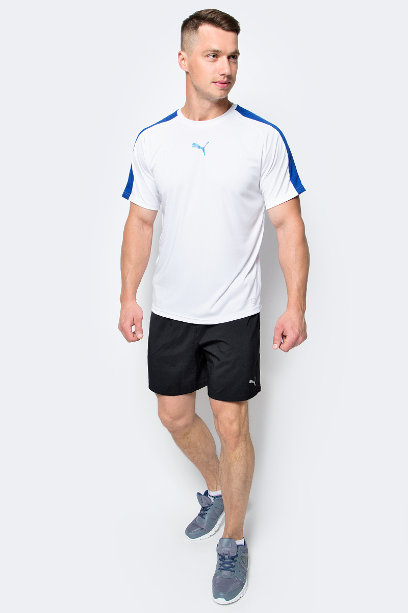 Шорты для бега мужские Puma Core-Run 7 Shorts, цвет: черный. 51501301. Размер XXL (54/56)51501301 Шорты для бега мужские Puma Core-Run 7 Shorts, цвет: черный. 51501301. Размер XXL (54/56)51501301Шорты Core-Run 7 Shorts изготовлены с использованием высокофункциональной технологии dryCELL, которая отводит влагу, поддерживает тело сухим и гарантирует комфорт во время активных тренировок и занятий спортом. Они снабжены вместительным внутренним карманом с брелоком для ключей. Логотип и другие декоративные элементы из светоотражающего материала позаботятся о вашей безопасности в темное время суток. Вшитые трусы создают дополнительное удобство. Вставки из сетчатого материала обеспечивают отличную вентиляцию.