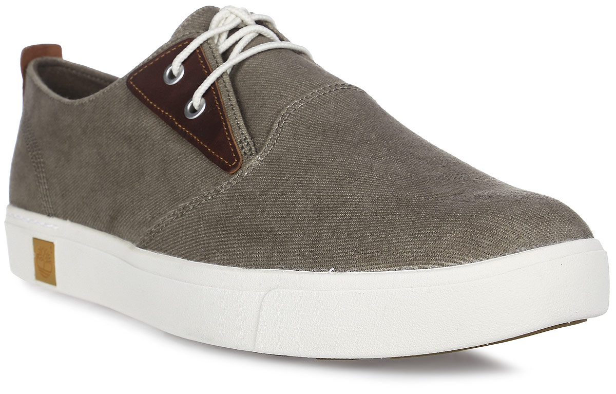 Кеды мужские Timberland Amherst Plain Toe Canvas, цвет: хаки. TBLA1G7FW. Размер 8,5 (41)TBLA1G7FW Кеды мужские Timberland Amherst Plain Toe Canvas, цвет: хаки. TBLA1G7FW. Размер 8,5 (41)TBLA1G7FWМужские кеды Timberland Amherst Plain Toe Canvas выполнены из канваса. Модель на классической шнуровке. Берцы дополнены кожаными накладками. Подкладка и стелька с технологией Ortholite изготовлены из текстиля. Технология Sensorflex обеспечивает максимальный комфорт. Резиновая подошва оснащена рифлением.
