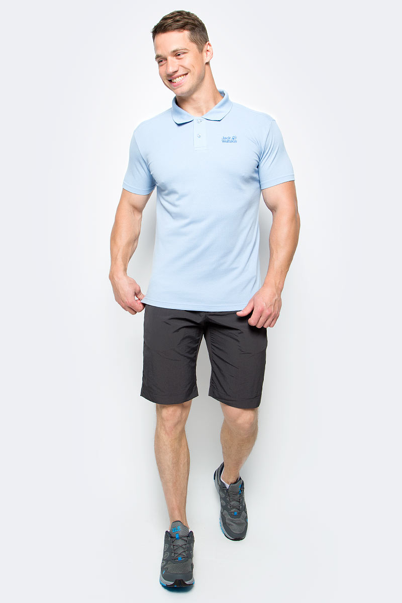 Шорты мужские Jack Wolfskin Kalahari Shorts, цвет: серый. 1503271-6350. Размер 48 (48)1503271-6350 Шорты мужские Jack Wolfskin Kalahari Shorts, цвет: серый. 1503271-6350. Размер 48 (48)1503271-6350Шорты мужские Kalahari Shorts — это дорожные шорты из нейлона SUPPLEX (СУПЛЕКС), который просто создан для путешествий. Шорты имеют множество преимуществ, особенно практичных в путешествии: они легкие, защищают от ультрафиолетового излучения и упаковываются очень компактно. К тому же материал очень быстро сохнет. Модель застегивается на ширинку с молнией и пуговицу в поясе. Пояс дополнен шлевками для ремня. Спереди расположены два втачных кармана, сзади также имеется два втачных кармана. Kalahari Shorts — сочетание нужных качеств для путешествий, летних походов и будней.