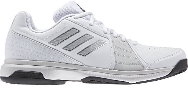 Кроссовки для тенниса Adidas Approach Oc, цвет: белый, серебристый. CG3109. Размер 9,5 (42,5)CG3109 Кроссовки для тенниса Adidas Approach Oc, цвет: белый, серебристый. CG3109. Размер 9,5 (42,5)CG3109Отрабатывайте подачи с задней линии в этих легких теннисных кроссовках Adidas Approach Oc. Мягкий и прочный верх из искусственной кожи с перфорацией усиливает циркуляцию воздуха. Износостойкая подошва ADIWEAR обладает повышенной прочностью и выдерживает ежедневные тренировки. Усиленный мыс для более надежной защиты. Классическая шнуровка надежно фиксирует обувь на ноге. Резиновая подошва с рельефным протектором обеспечивает отличное сцепление с поверхностью.