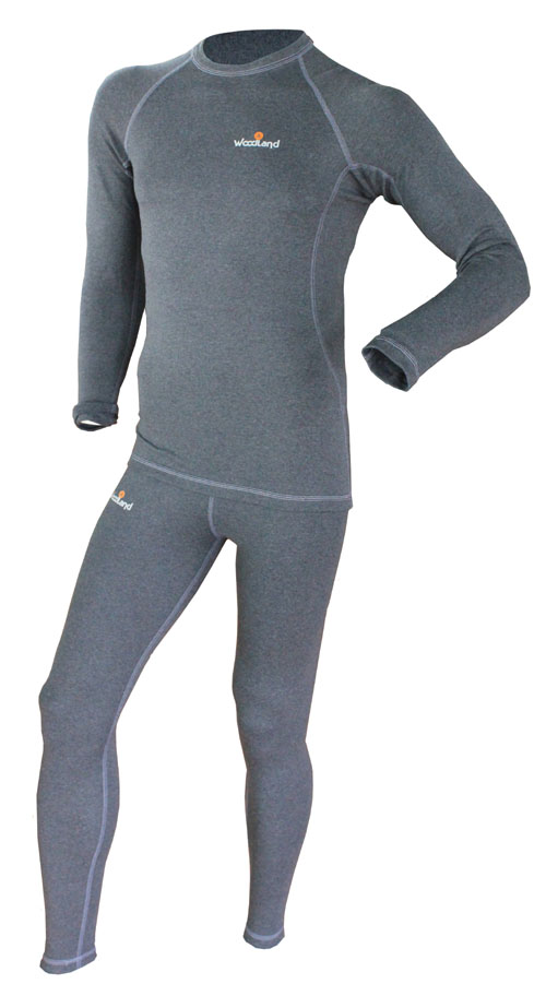 Комплект термобелья Woodland Soft Thermo EKO: кофта, брюки, цвет: графит. 0063495. Размер S (42/44)Soft Thermo EKO Комплект термобелья Woodland Soft Thermo EKO: кофта, брюки, цвет: графит. 0063495. Размер S (42/44)Soft Thermo EKOМодель одноцветная, низкий воротник, без манжет. Очень приятные тактильные ощущения. Подходит для повседневной носки. Показатели: При низкой физической активности до минус 15 градусов, наблюдается максимальный показатель влагоотведения и максимальное сохранение тепла. При высокой физической активности до минус 20 градусов, наблюдается высокий показатель влагоотведения и высокое сохранение тепла.