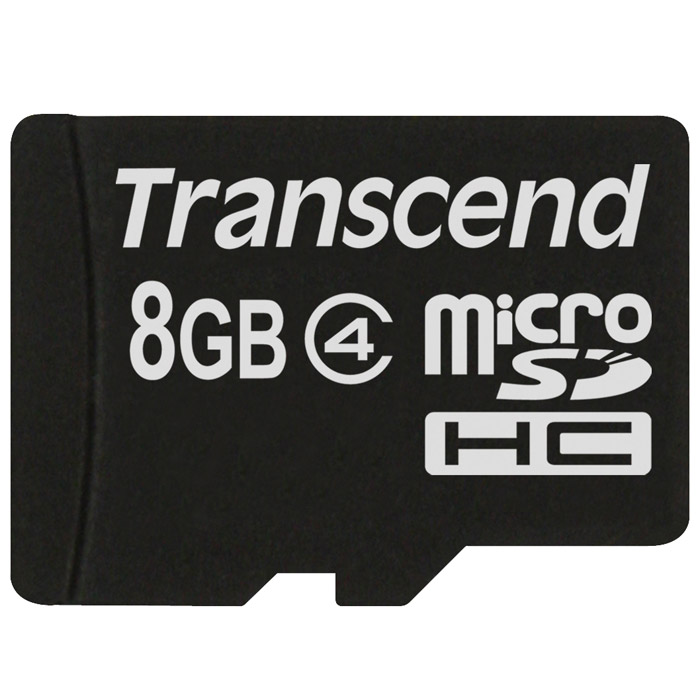 Transcend microSDHC Class 4 8GB карта памятиTS8GUSDC4 Transcend microSDHC Class 4 8GB карта памятиTS8GUSDC4Карта памяти Transcend microSDHC Class 4 идеально подойдет для хранения большого объема информации.Корректирующий код (ECC) для обнаружения и устранения ошибок при передаче информацииВозможность внутрисистемного программирования (ISP) для обновления микропрограммыПоддержка автоматического ждущего режима, режима выключенного питания и спящего режимаМеханическое переключение защиты записиСоответствие стандартам RoHSВнимание: перед оформлением заказа убедитесь в поддержке вашим электронным устройством карт памяти данного объема.