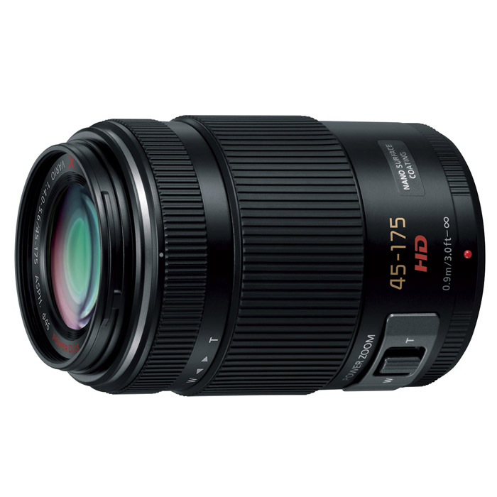 Panasonic Lumix H-PS45175, BlackH-PS45175E-K Panasonic Lumix H-PS45175, BlackH-PS45175E-KТеле зумобъектив Panasonic Lumix H-PS45175 G X VARIO PZ 45-175мм/F4.0-5.6 ASPH с оптическим стабилизатором POWER O.I.S.