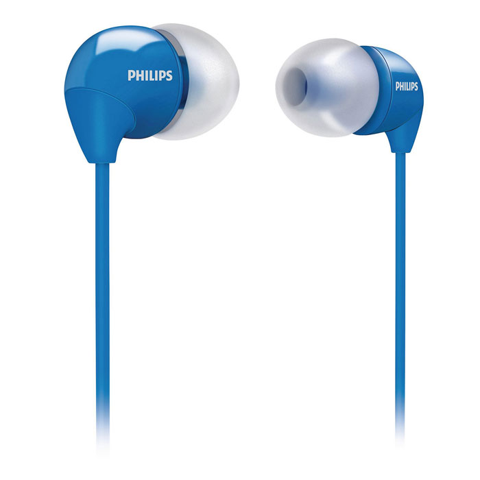 Philips SHE3590BL/10SHE3590BL/10 Philips SHE3590BL/10SHE3590BL/10Маленькие громкие динамики наушников-вкладышей Philips SHE3590 обеспечивают плотное прилегание и чистый звук с мощными басами. Идеальны для наслаждения любимой музыкой.В комплект входит 3 резиновых накладки разного размера, и вы гарантированно подберете пару, которая идеально подходит к вашим ушам. Крохотные излучатели обеспечивают плотность прилегания и полностью заполняют ушную раковину, что заглушает внешние источники звука и увеличивает впечатления от прослушивания. Мягкий резиновый сгиб между наушником и кабелем защищает соединение от разрыва при постоянном сгибании и продлевает срок службы.