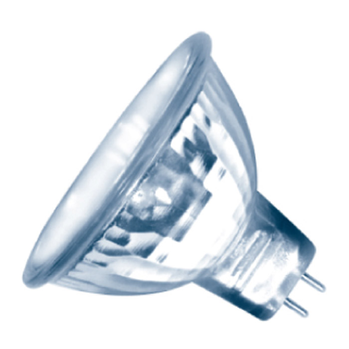 ЭРА GU5.3-JCDR-50-230C0027365 ЭРА GU5.3-JCDR-50-230C0027365Галогенные лампы сетевого напряжения с отражателем ЭРА GU5.3-JCDR-50-230 обеспечивают направленный световой поток под определенным углом для акцентного освещения и не требуют использования дополнительного трансформатора.Галогенные лампы - это следующая, после ламп накаливания, ступень эволюции светотехники. Благодаря добавлению паров галогенов (йода или брома) в инертный газ, удается избежать оседания частиц вольфрама на колбе лампы, а это в свою очередь делает лампу гораздо ярче и увеличивает срок ее службы на 20-30% за счет большей сохранности нити накаливания.Галогенные лампы широко используются в тех светильниках, где применение обычных ламп невозможно из-за особенностей конструкции, например, в дизайнерских люстрах, бра и торшерах, в точечной подсветке, в ограниченном пространстве (освещение холодильников, багажников и бардачков автомобилей) и т.д. Разнообразие форм, размеров и способов крепления галогенных ламп позволяет подобрать любую комбинацию для самых неординарных решений по освещению интерьера.