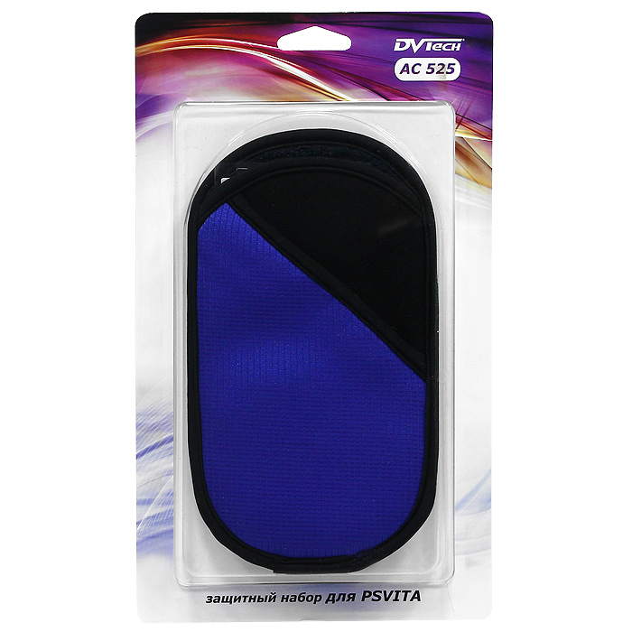 Защитный набор DVTech AC 525 для PS VitaAC 525 Защитный набор DVTech AC 525 для PS VitaAC 525Мягкий чехол - практичный и стильный аксессуар, обеспечивает сохранность игровой системы PS Vita от царапин, внешних повреждений и загрязнений. Особенность этого чехла - наличие внешнего кармана закрывающегося на молнию, что позволяет хранить мелкие аксессуары. Защитные пленки эффективно предохраняют сенсорные поверхности консоли от мелких повреждений, загрязнений, отпечатков пальцев и пыли. Имеют матовое антибликовое покрытие, без снижения качества цветопередачи, четкости изображения и отклика.Пленки изготовленыиз высококачественного ПЭТ-материала, с применением современных технологий.