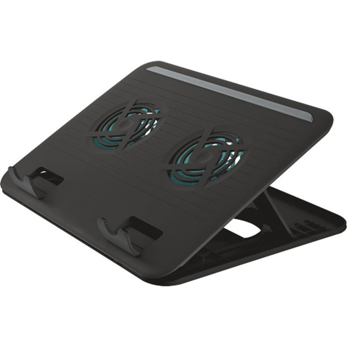 Trust Cyclone Notebook Cooling Stand охлаждающая подставка для ноутбука17866 Trust Cyclone Notebook Cooling Stand охлаждающая подставка для ноутбука17866Подставка для ноутбука Trust Cyclone Notebook Cooling Stand со встроенным бесшумным вентилятором для обеспечения удобного положения компьютера и защиты от перегрева.