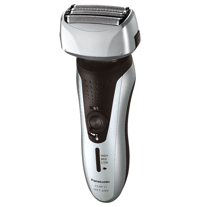 Panasonic ES RF31-S электробритва669109 Panasonic ES RF31-S электробритва669109Электробритва Panasonic ES-RF31s создана для комфортного бритья. Плавающая подвижная бритвенная головка с четырьмя дугообразными сеточками обеспечивает идеальный результат и защищает кожу. Модели оснащена высококачественными лезвиями с нано-заточкой в 30 градусов. Благодаря водонепроницаемому корпусу, Вы можете использовать прибор как для сухого, так и для бритья с пеной.