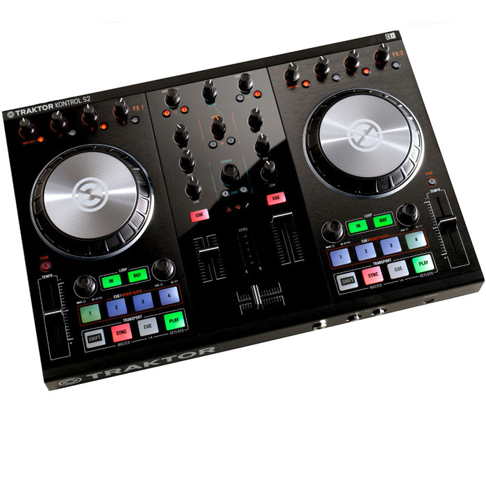 Native Instruments Traktor Kontrol S2 Mk2 DJ-контроллерTraktor Kontrol S2 Mk2 Native Instruments Traktor Kontrol S2 Mk2 DJ-контроллерTraktor Kontrol S2 Mk2Native Instruments Traktor Kontrol S2 Mk2 - контроллер,которое использует большинство профессиональных ди-джеев. С высококлассной технологией Tractor 2 на борту, контроллер заточен на максимальную интуитивность и креативность, что в результате позволит Вам воплотить все творческие идеи и приобрести опыт в микшировании.Цветное отображение вейвформ функции Truwave позволяет легко определять позиции трека и идентифицировать энергичные и не энергичные моменты в секции, а также позволяет планировать переход к следующему треку. S2 является идеальным оборудованием для новичков, которые хотели бы получить возможность использования высокопрофессионального функционала, но в легко доступном и сфокусированном формате.