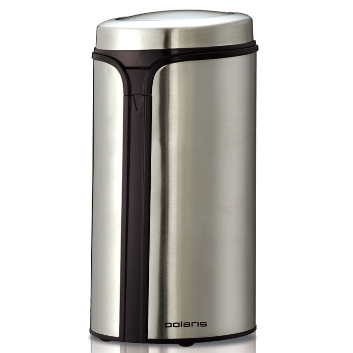 Polaris PCG 0815А кофемолкаPCG 0815А Polaris PCG 0815А кофемолкаPCG 0815АПривлекательный современный дизайн и хорошие технические характеристики кофемолки Polaris PCG 0815A по достоинству оценят любители свежесваренного натурального кофе. Чаша для зерен рассчитана на 70 граммов, что достаточного для приготовления 5-6 чашек напитка. Она оснащена острым ножом из нержавеющей стали, который, вращаясь с большой скоростью, перемалывает зерна кофе. Степень помола регулируется временем работы – чем дольше работает кофемолка, тем сильнее будут измельчены зерна. Импульсный режим также позволяет достичь наилучшего качества помола. Безопасность работы прибора обеспечивает функция блокировки при снятой крышке.