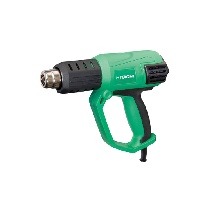 Строительный фен Hitachi RH650V93287516 Строительный фен Hitachi RH650V93287516Фен строительный Hitachi RH650V - это многофункциональное устройство, позволяющее за счет регулирования потока, температуры нагнетаемого воздуха, а также при использовании различных насадок, выполнять следующие виды работ: удаление краски, горячую запрессовку, пайку, распайку, пластическую деформацию и сварку различных материалов, сушку, разморозку и т.п.Особенности:LCD цифровой дисплей;Непрерывная регулировка температуры и различные режимы для разных видов работ;Постоянный контроль температуры при продолжительной работе, без перегрева;Обрезиненная рукоятка;Эргономичный дизайн.