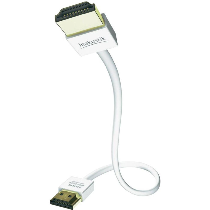 Inakustik Premium XS кабель HDMI, 5 м (004246105)4001985510740 Inakustik Premium XS кабель HDMI, 5 м (004246105)4001985510740Inakustik Premium XS - это высокоскоростной HDMI кабель c Ethernet-каналом, который позволяет подключать аудио/видео ресиверы, DVD/Blu-ray проигрыватели, игровые консоли к телевизорам или проекторам. Благодаря компактному дизайну кабель имеет небольшие размеры и удобен для подключения. Технология Audio Return Channel (реверсивный звуковой канал) позволяет телевизору через единственный HDMI кабель передавать аудио данные на аудио/видео ресивер, предоставляя пользователю дополнительную гибкость и избавляя его от необходимости использовать дополнительные аудиоподключения. Жилы кабеля имеют тройное экранирование, а позолоченные разъемы обеспечивают передачу данных без помех.В кабелях длиной 3 и 5 метров в разъемы установлен специальный чип, который гарантирует высокое качество производительности.