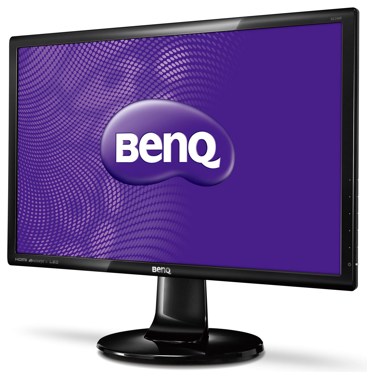 BenQ GL2460HM, Glossy Black монитор9H.LA7LB.QBE/9H.LA7LB.DBE/RBE BenQ GL2460HM, Glossy Black монитор9H.LA7LB.QBE/9H.LA7LB.DBE/RBEМонитор BenQ GL2460HM - это ваш мультимедийный помощник как дома, так и на работе.Преимущества LED подсветки:Использование в мониторах LED подсветки дает ощутимые преимущества по сравнению с обычно используемой CCFL подсветкой. Эти преимущества включают наряду с высоким уровнем динамической контрастности, отсутствием белесой засветки и мерцания, также и снижение вредных выбросов в атмосферу при производстве мониторов и их переработкеНеотъемлемая часть домашнего и офисного интерьера:Мониторы серии GL60 идеально сочетаются с любым декором, благодаря выдержанному и строгому дизайну. Прямоугольные очертания корпуса черного цвета успешно контрастируют с овальным основанием подставки, добавляя сдержанную элегантность в ваше жизненное пространство. Задняя текстурированная поверхность монитора GL2460HM выполнена в стиле углеводородного волокна (под карбон). Узкая лицевая рамка монитора, ширина которой всего лишь 16 мм, придает серии GL60 изысканный вид. Мониторы серии GL60 - превосходный выбор для дома и офиса.Потрясающий уровень динамической контрастности:Уровень динамической контрастности монитора GL2460HM составляет 12 000 000:1, что позволяет кардинально улучшить качество изображения и увидеть даже мельчайшие детали в самых темных и сложных визуальных сценах. Все оттенки - от самого черного до самого белого - передаются с потрясающей четкостью, создавая по-настоящему насыщенное изображение.Встроенные динамики:Монитор GL2460HM дает возможность полного погружения в происходящее на экране благодаря встроенным динамикам. Смотрите ли вы любимый фильм или слушаете музыку, этот монитор подарит вам незабываемое аудиовизуальное удовольствие.Мультимедийный интерфейс HDMI:Мультимедийный интерфейс HDMI делает монитор GL2460HM невероятно удобным в использовании – теперь Вы можете наслаждаться цифровыми развлечениями легко, даже используя дополнительное мультимедийное оборудование.Технология Senseye:Убедитесь в великолепном отображении цвета, обеспечиваемом технологией BenQ Senseye, основанной на восприятии изображения человеческим глазом. С помощью шести различных калибрационных техник, Senseye 3 обеспечивает лучшее визуальное качество изображения во всех своих 6 режимах: Стандартном, Кино, Игра, Фото, RGB и Эко – режим, специально разработанный для экономии электроэнергииРежим Чтение:Длительная работа на компьютере приводит к усталости и сухости глаз. Режим Чтение позволяет имитировать внешний вид обычной печатной бумаги, что делает просмотр текстов комфортным и не утомляющим глаза.