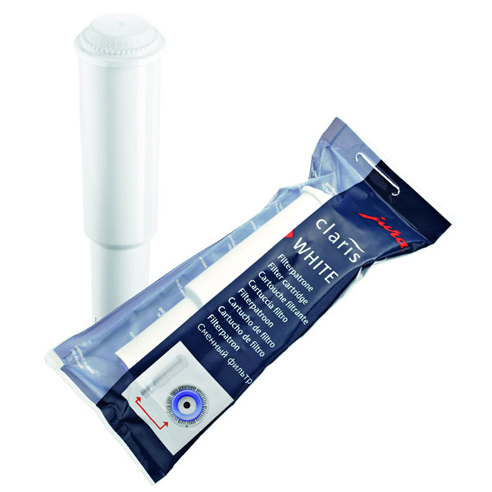 JURA 60209 Claris Plus 60209 фильтр60209 JURA 60209 Claris Plus 60209 фильтр60209JURA 60209 Claris Plus - сменный картридж Claris White применяется для смягчения воды и предотвращения образования накипи для кофемашин Jura, кроме серий ENA 3/ ENA 5.