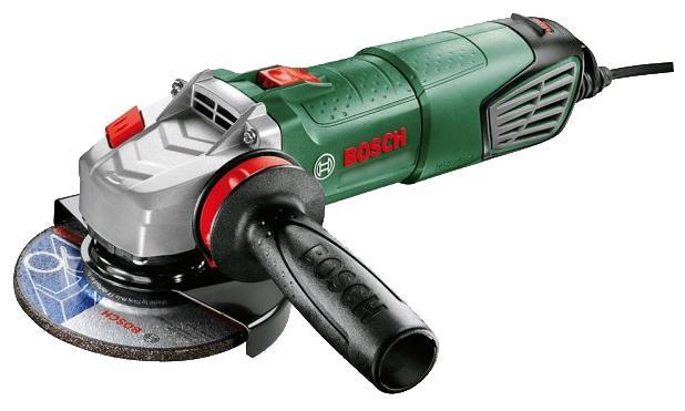 Угловая шлифмашина Bosch PWS 1000-125 CE (06033A2820)PWS 1000-125 CE (06033A2820) Угловая шлифмашина Bosch PWS 1000-125 CE (06033A2820)PWS 1000-125 CE (06033A2820)Угловая шлифмашина Bosch PWS 1000-125 CE имеет легкую и компактную конструкцию. Низкий уровень вибрации, плавный пуск, электронная регулировка оборотов, блокировка шпинделя, защита от непреднамеренного пуска - есть всё то, что необходимо для комфортной работы. Модель поставляется в пластмассовом чемодане, что решает вопрос хранения и транспортировки.
