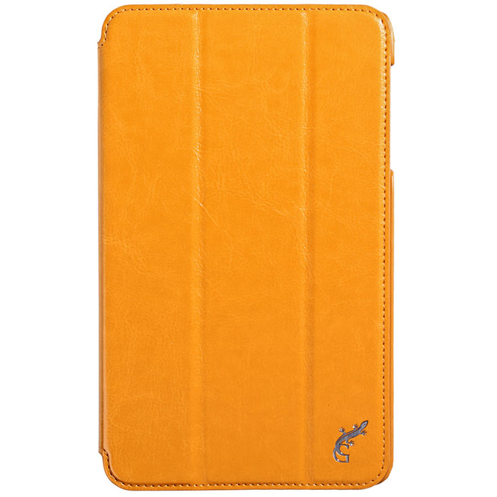 G-case Slim Premium чехол для Samsung Galaxy Tab 4 8.0, OrangeGG-367 G-case Slim Premium чехол для Samsung Galaxy Tab 4 8.0, OrangeGG-367Стильный чехол-книжка G-case Slim Premium для Samsung Galaxy Tab 4 8.0 представляет собой очень полезный аксессуар,основная функция которого защищать планшет от неблагоприятных внешних воздействий. Он выполнен в очень элегантном стиле из высококачественной кожи. Чехол поможет при ударах и падениях, смягчая удары, не позволяя образовываться на корпусе царапинам и потертостям. Он идеально повторяет формы планшета и при этом надежно защищает каждую грань устройства. Все разъемы остаются свободны, а доступ к экрану осуществляется легким движением руки. Кроме того, чехол G-Case Slim Premium можно использовать в качестве двухпозиционной подставки.