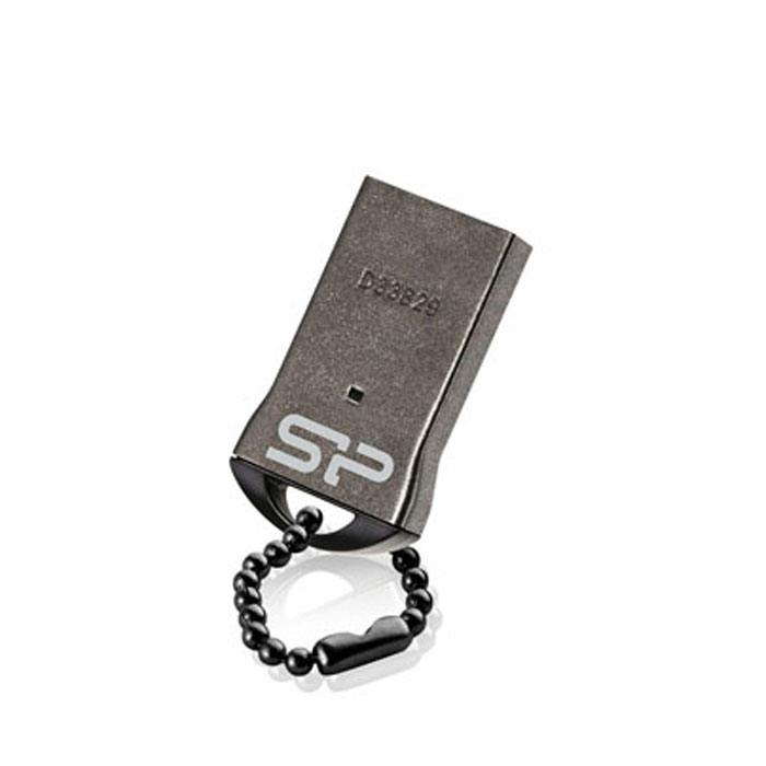 Silicon Power Touch T01 32GB, Black USB-накопительSP032GBUF2T01V1K Silicon Power Touch T01 32GB, Black USB-накопительSP032GBUF2T01V1KSilicon Power Touch T01 разработан как стильный и компактный USB накопитель. Особо обработанная металлическая поверхность корпуса защищает от отпечатков пальцев. Дизайн без колпачка также очень удобен в использовании.Размеры Touch T01 уменьшены на 30%, длина подключенного к компьютеру накопителя всего 10 мм. Вы можете сложить ноутбук или планшетный ПК в сумку без необходимости отключать ваш USB накопитель, что значительно повышает мобильность хранения данных!Применение технологии COB (Chip on Board) делает Silicon Power Touch T01 водо- и пыленепроницаемым и устойчивым к вибрациям.