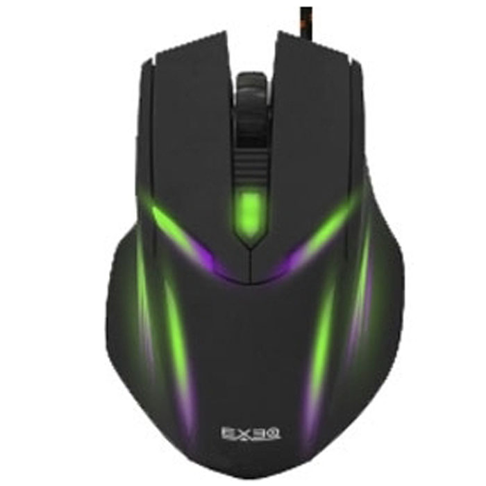 EXEQ MM-502, Black игровая мышьMM-502 EXEQ MM-502, Black игровая мышьMM-502Exeq MM-502 - игровая мышь с удачным сочетанием эргономики, надежного функционала и стильного дизайна! Черный стильный корпус манипулятора удачно дополнен специальным «мягким пластиком» Soft-Touch, который не только обеспечивает прекрасные тактильные ощущения, но и позволяет пальцам не скользить по кнопкам даже во время самых жарких поединков. Специальные выступы по бокам корпуса мыши станут надежной опорой для пальцев. Щитовая панель в задней части корпуса послужит идеальной точкой опоры для всей ладони, увеличивая тем самым эффективность манипуляций и снимая напряжение. Функционал Exeq MM-502 представлен высокоточным оптическим сенсором, обеспечивающим высокую стабильность работы курсора. Чувствительность мыши настраивается кнопкой смены разрешения, расположенной непосредственно на корпусе мыши. Переключать разрешение можно непосредственно в процессе игры. Дополняют функционал мыши и две боковые кнопки. Провод Exeq MM-502 надежно защищен тканевой оплеткой, а примерно в трех сантиметрах от штекера расположен ферритовый фильтр.